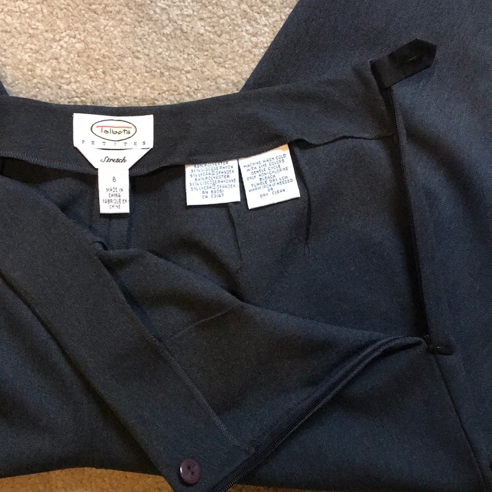 Talbots Gray Dress Slacks